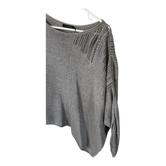 Stella Carakasi grey cotton blend long sleeve asymmetrical pullover ligh… - Picture 12 of 14
